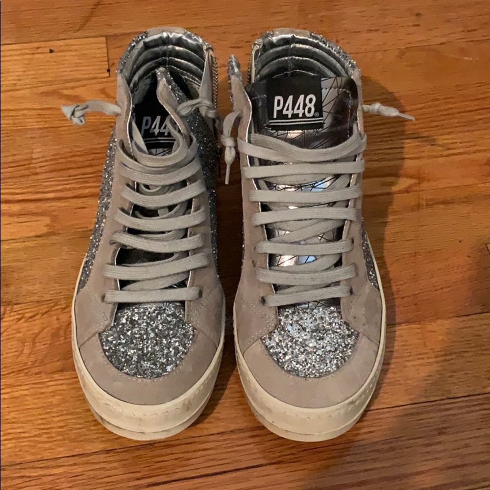 Italian PP48 Mid Top Sneakers